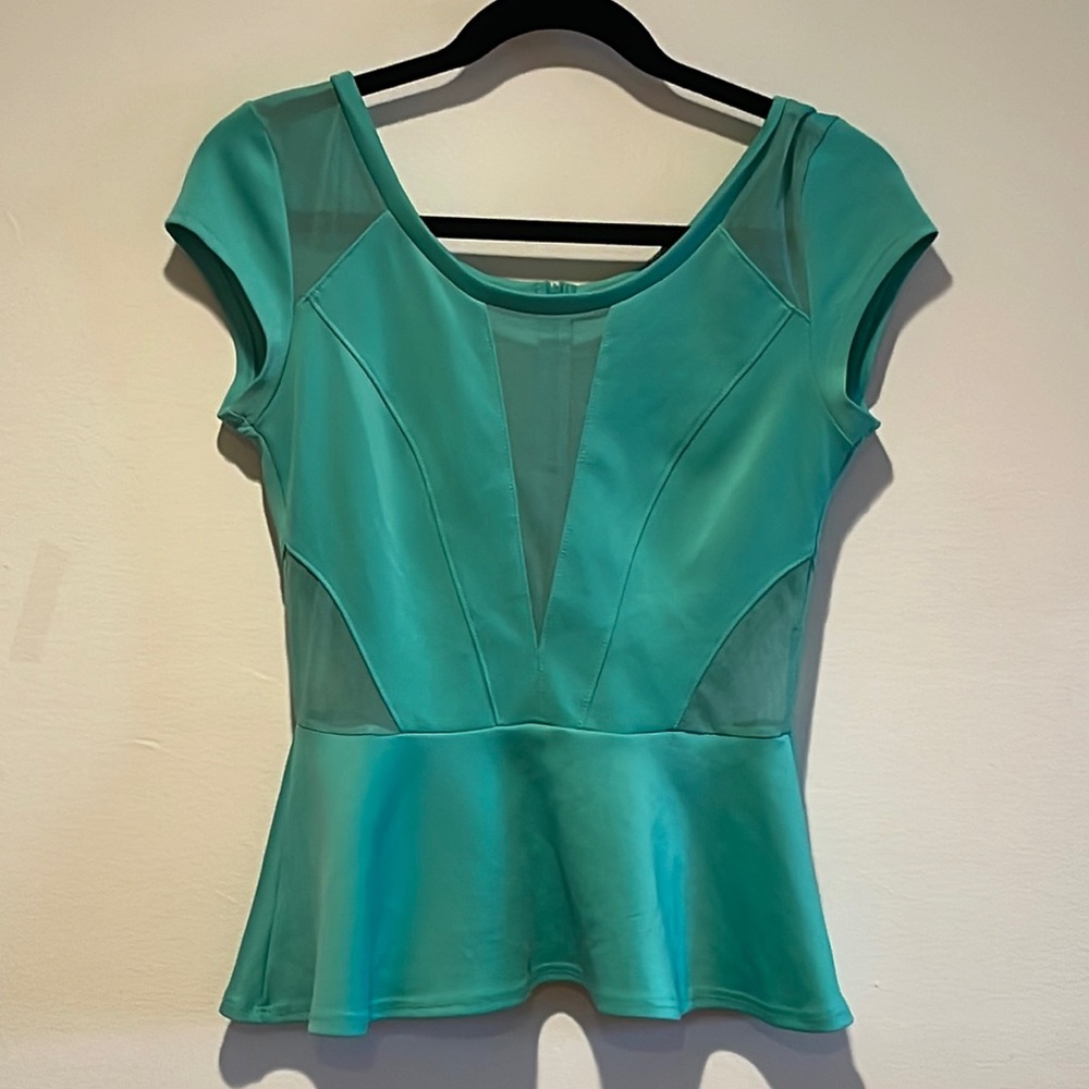 Guess peplum top size medium